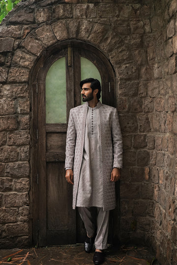 Off White Sherwani